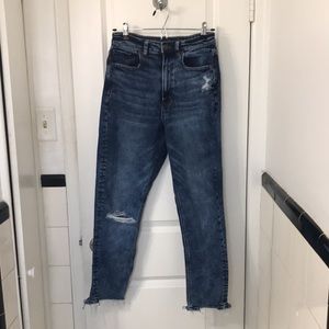 American eagle stretch mom jeans